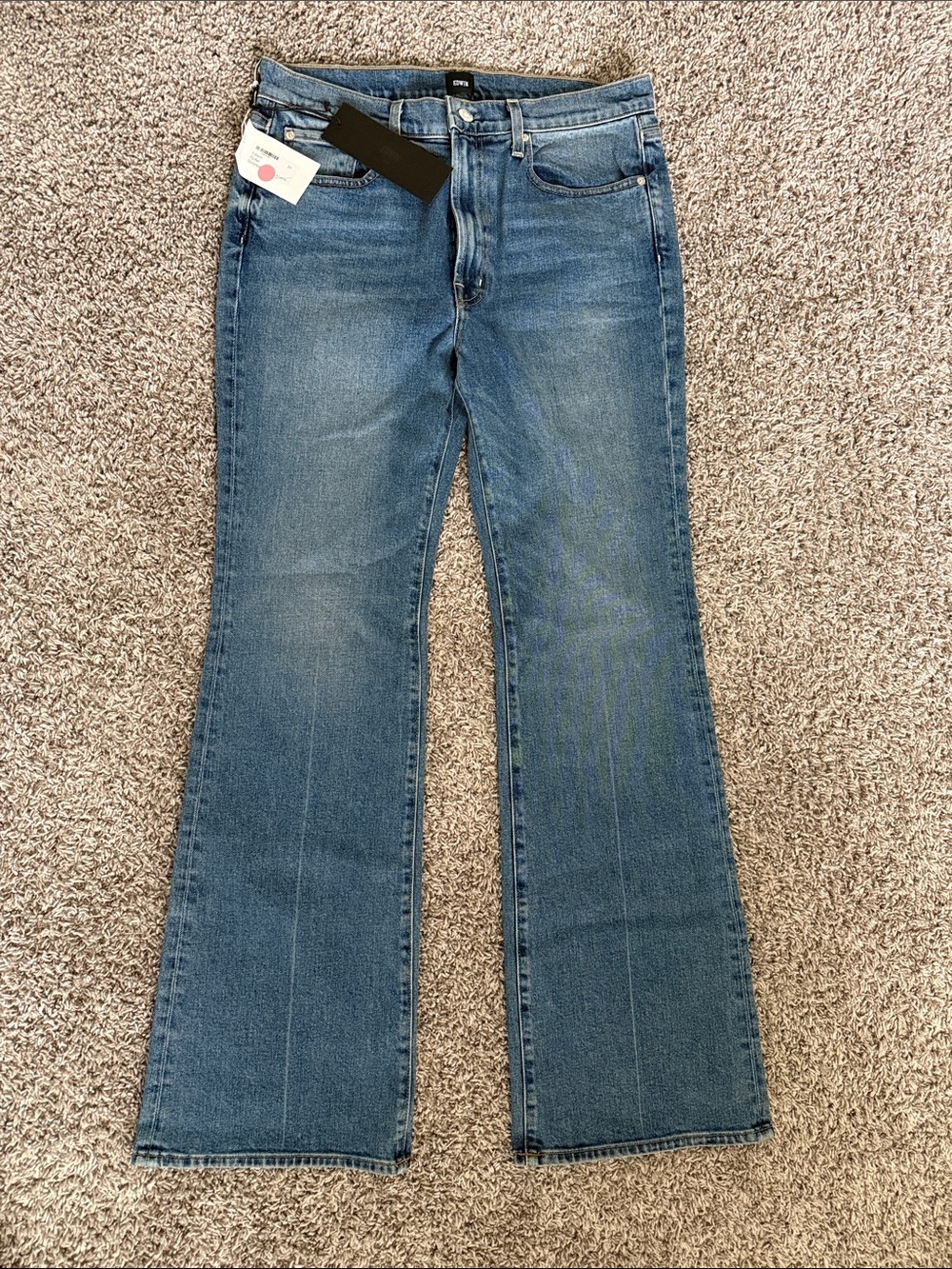 Edwin Medium Blue Flare Jeans